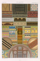 Estilo primitivo, lámina I de 